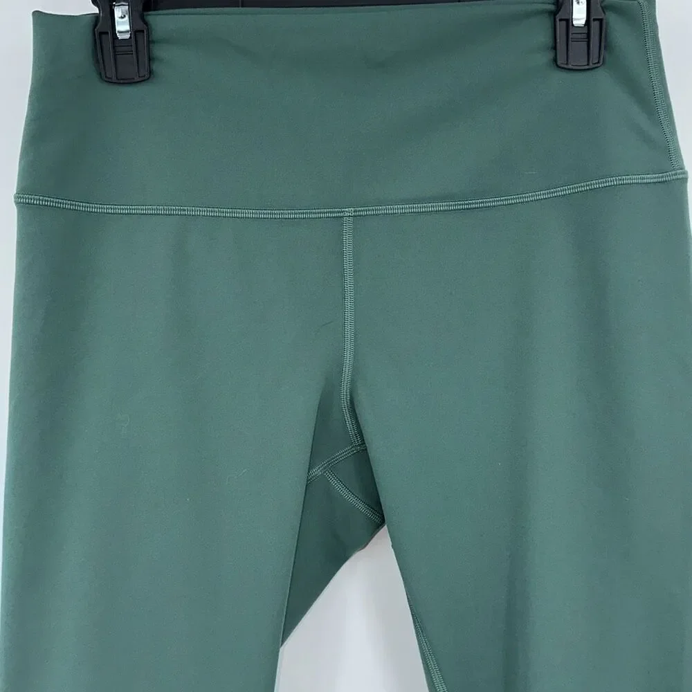Lululemon Wunder Train High Rise Tight 28” in‎ Medium Forest Sz 12